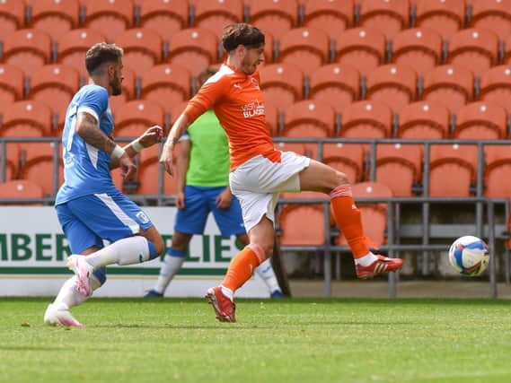 Blackpool boss Neil Critchley praised the attitude of Jamie Devitt but hopes he finds another club today