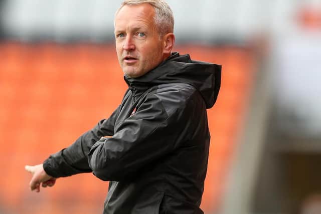Is Neil Critchley pointing to Blackpool's next signing?