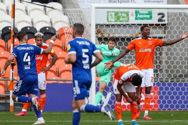 Blackpool were beaten by Ipswich Town last time out