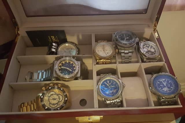 John's stolen watches