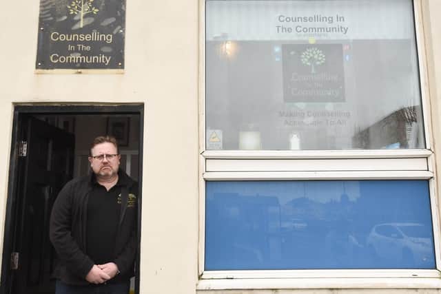 Stuart Hutton-Brown, founder and manager of Counselling in the Community said his service was operating at maximum capacity after an influx of patients. He said he had been told by around 60 per cent of them that they were referred to him by Mindsmatter, a Lancashire NHS mental health service.