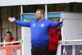 Squires Gate boss Luke Evans