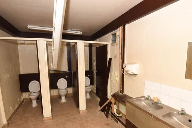 The facilities will be completely revamped to accommodate toilets for men, women and disabled people