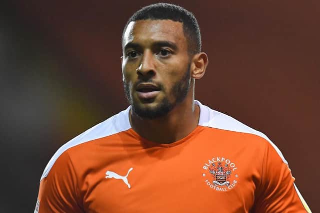 Keshi Anderson was a surprise absentee from Blackpool's side