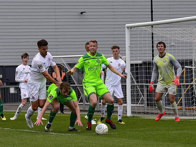 Tom Brewitt was at AFC Fylde before joining Morecambe   Picture: Steve McLellan