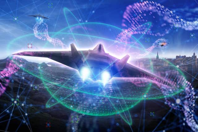 The new radar system being developed for future aircraft such as Tempest can gather a huge amount of information about the battle area