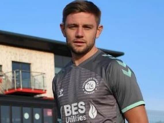 Sam Finley has had a lengthy wait for his Fleetwood debut  Picture: FLEETWOOD TOWN FC