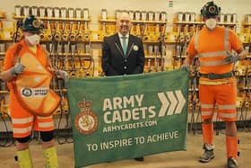 A team, which included former Blackpool soldier Jordan Wylie and fellow national ambassador for the Army Cadets Sally Orange and miners from ICL Boulby, ran in helmets, head torches, safety goggles and face masks in complete darkness for 42.2 kilometres.