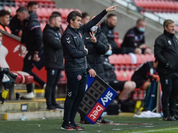 Joey Barton could hand debuts to three Fleetwood signings at Accrington