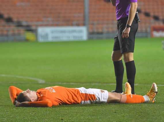 Ben Woodburn made his debut as Blackpool lost for the fifth time in seven league games