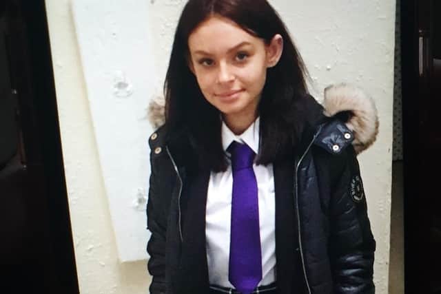 Police say they are concerned for 13-year-old Paige, who has been missing for four days, after leaving her home in Blackpool at around 11am on Saturday (October 17). Pic: Lancashire Police