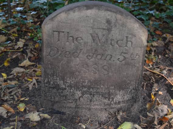 The Witch's grave in Witch Wood