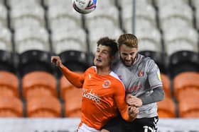 Blackpool go into tomorrow's game on the back of a midweek loss to Charlton Athletic
