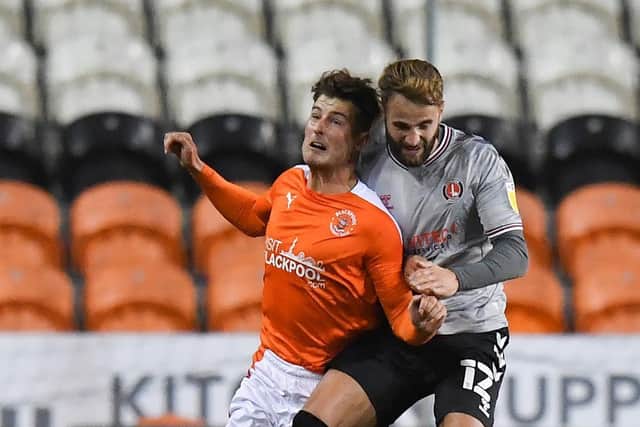 Blackpool go into tomorrow's game on the back of a midweek loss to Charlton Athletic