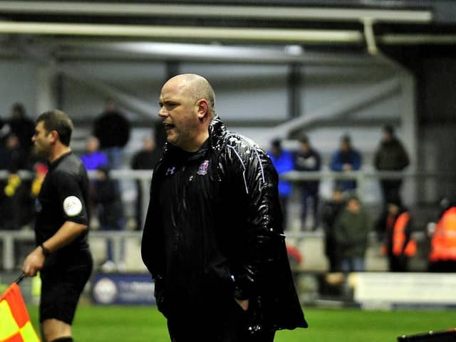 AFC Fylde manager Jim Bentley    Picture: Steve McLellan