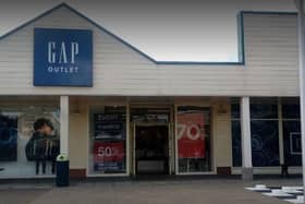 The GAP store in Fleetwood