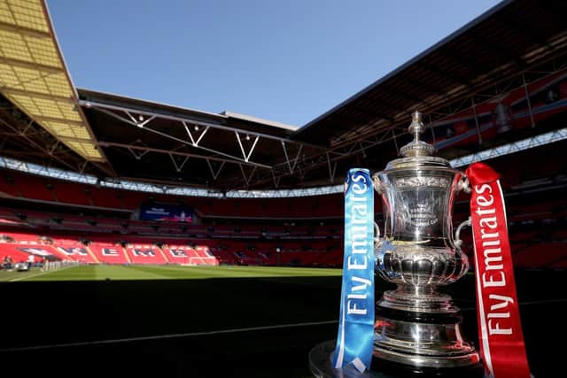 The draw for the first round of the FA Cup takes place on Monday night