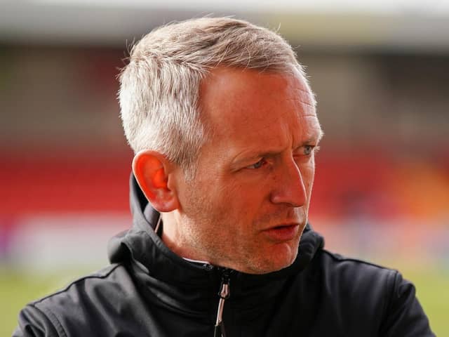 Blackpool boss Neil Critchley