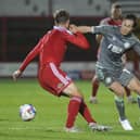 There was no place for Josh Morris in the Fleetwood squad at Gillingham