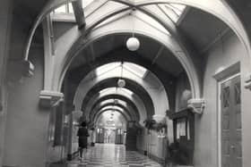 The stark interior of Whittingham Hospital, which is now set to close