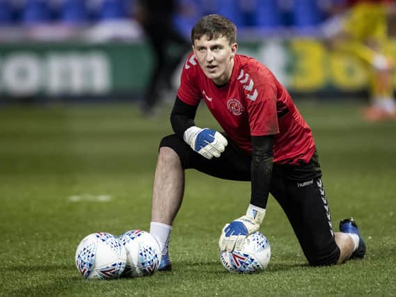 Billy Crellin saved a penalty for Bolton Wanderers against Bradford City on Tuesday