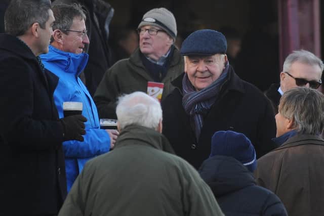 Sir Bill Beaumont is always a popular figure at Woodlands fixtures