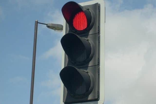 Motorists are reported to be running through red lights at temporary traffic signals on the A583 near Kirkham