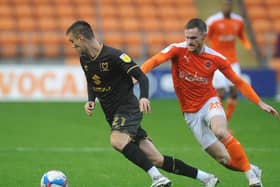 Blackpool defender Ollie Turton