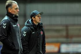 Fleetwood Town head coach Joey Barton   Picture: Stephen Buckley/PRiME Media Images Limited