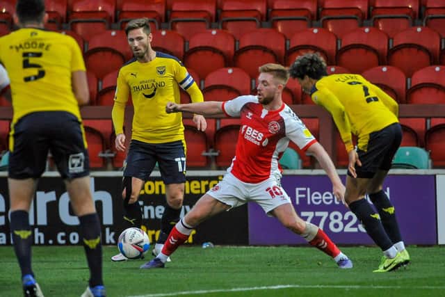 Fleetwood Town midfielder Callum Camps   Picture: Stephen Buckley/PRiME Media Images Limited