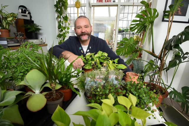 Richard Oughton's Roots Plant Life business has seen sales grow since March