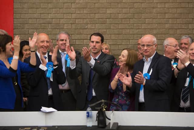 Mr Benton has been a councillor in Calderdale since 2011 (Pictured in 2015)