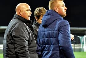 Fylde have won all seven games this season but boss Jim Bentley (left) believes they can still improve