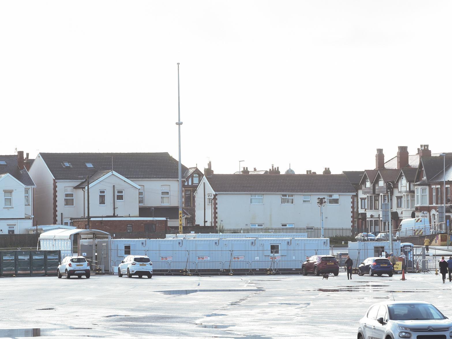 A new walkthrough coronavirus testing site has opened in Blackpool and