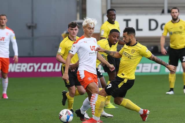 Kenny Dougall has been an instant hit in two games for Blackpool