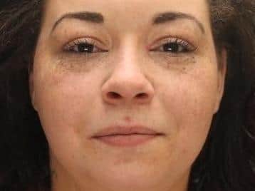 Nikisha Warren (pictured) has been described as 5ft 2in tall, of medium build, with long, wavy, dark ginger hair and brown eyes. (Credit: Lancashire Police)