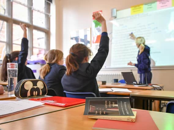 The scrutiny raised concerns about pupils not attending classes