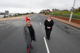 Councillors Lorraine Beavers and Cheryl Raynor have orhanised a petition against proposed pay and display parking plans on Fleetwood's promenade