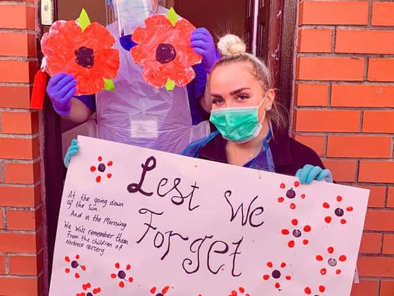 Staff at the Conifers Care Home in Thornton have been overwhelmed by acts of kindness from the community following their appeal to help mark Remembrance Sunday for their residents.