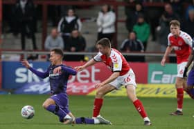 Jordan Rossiter last played for Fleetwood against Tranmere Rovers 12 months ago