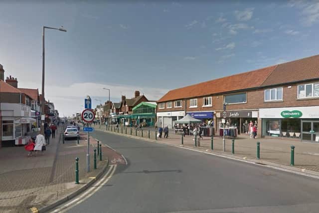Police responded to a monitored burglar alarm at a travel agents in Victoria Road West. (Credit: Google)