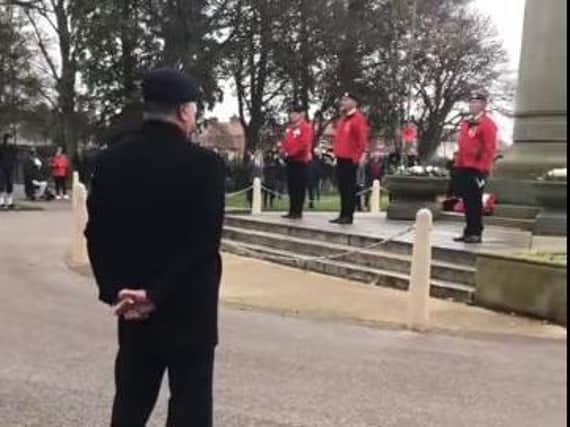 Ex-servicemen and members of Fleetwood Old Boys Band were at the cenotaph on Sunday to pay their respects on Remembrance Day.
