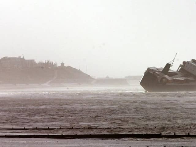 The Riverdance became a tourist attraction after getting stranded on the beach off Cleveleys in 2008
