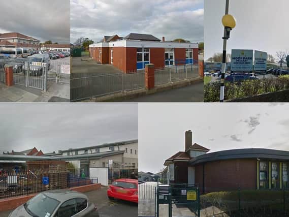 Staff at five schools have been affected by the cuts
