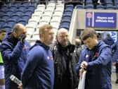 Jim Bentley and his AFC Fylde coaching staff have witnessed a good start to the season   Picture: Steve McLellan