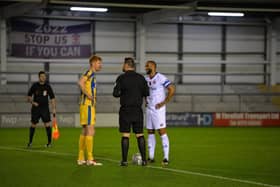 Nathan Pond led AFC Fylde to three points in midweek   Picture: Steve McLellan