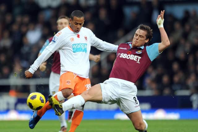 West Ham United and Blackpool failed to score but it wasn't for the want of trying