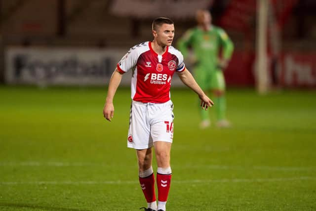 Fleetwood Town midfielder Jordan Rossiter   Picture: Matt Wilkinson/PRiME Media Images Limited