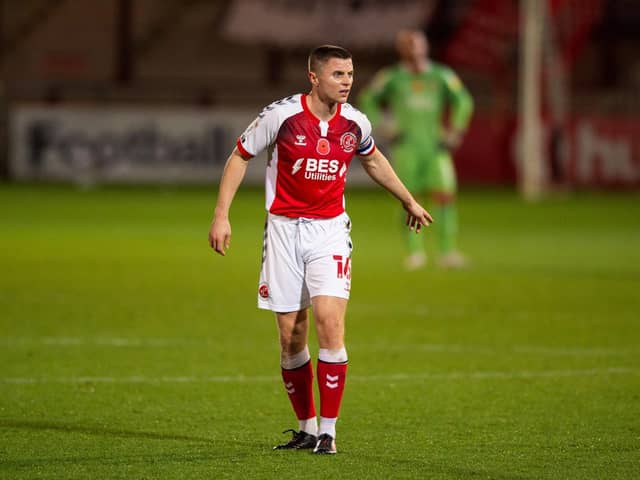 Fleetwood Town midfielder Jordan Rossiter   Picture: Matt Wilkinson/PRiME Media Images Limited