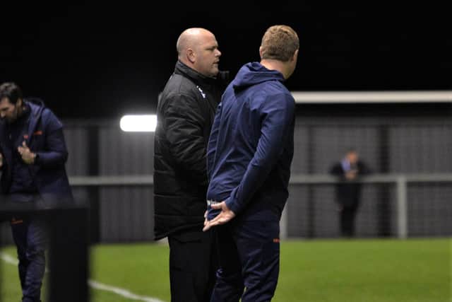 AFC Fylde manager Jim Bentley is braced for the test provided by Boston United   Picture: Steve McLellan